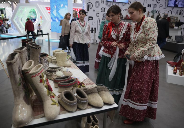 День русского валенка на Международной выставке-форуме Россия День русского валенка на Международной выставке-форуме Россия