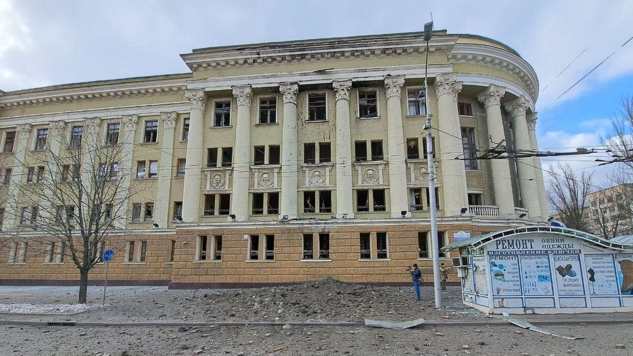 Последствия обстрела Донецка - РИА Новости, 1920, 20.02.2024