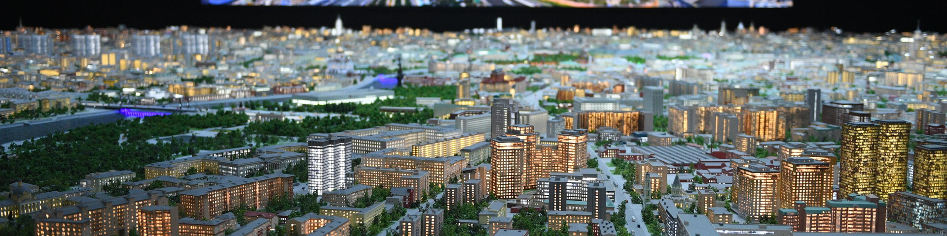 Макет Москвы представлен на ВДНХ Макет Москвы представлен на ВДНХ - РИА Новости, 1920