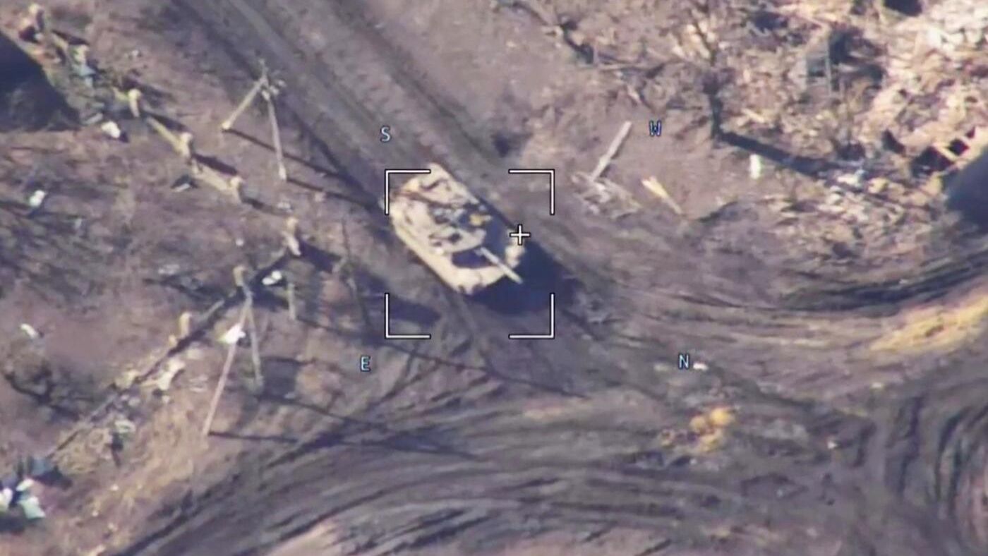 Танк М1А1 Abrams ВСУ в районе Бердычей северо-западнее Авдеевки  - РИА Новости, 1920, 02.03.2024