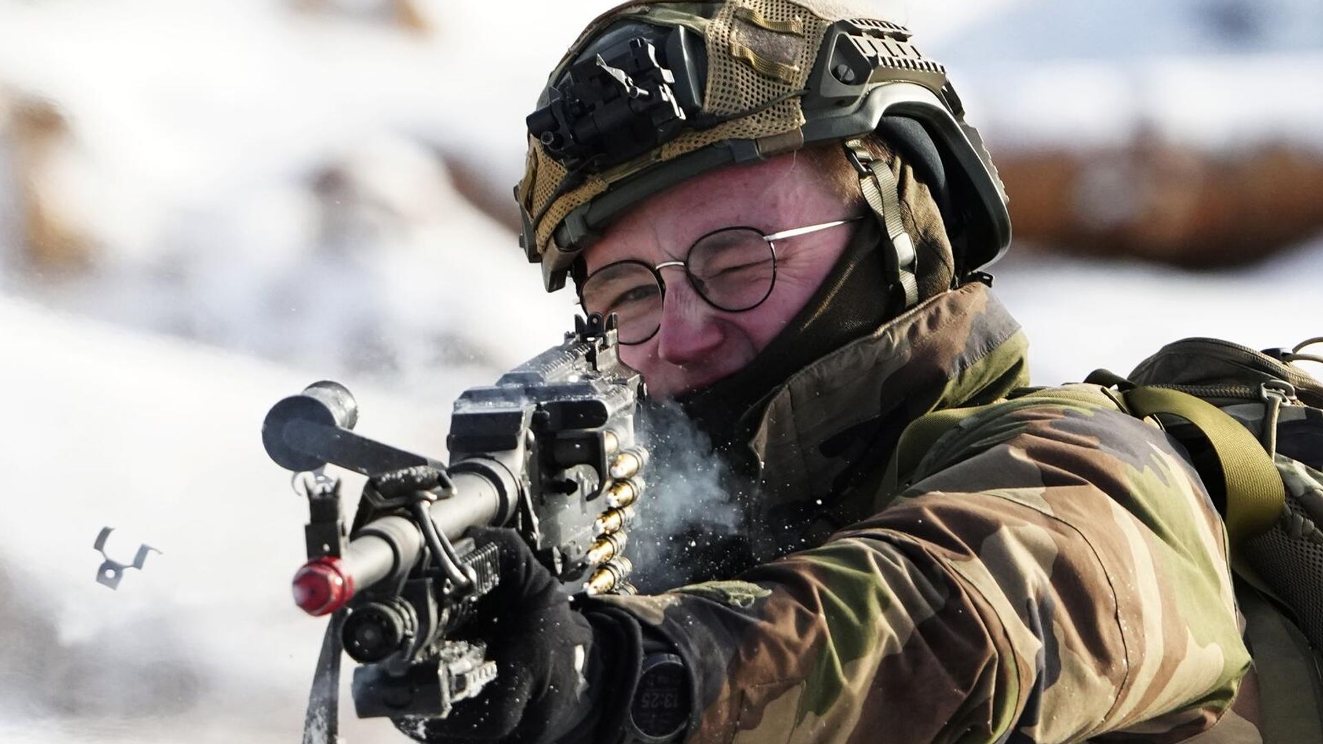 Французский военный во время учений Французский военный во время учений - РИА Новости, 1920, 22.03.2025