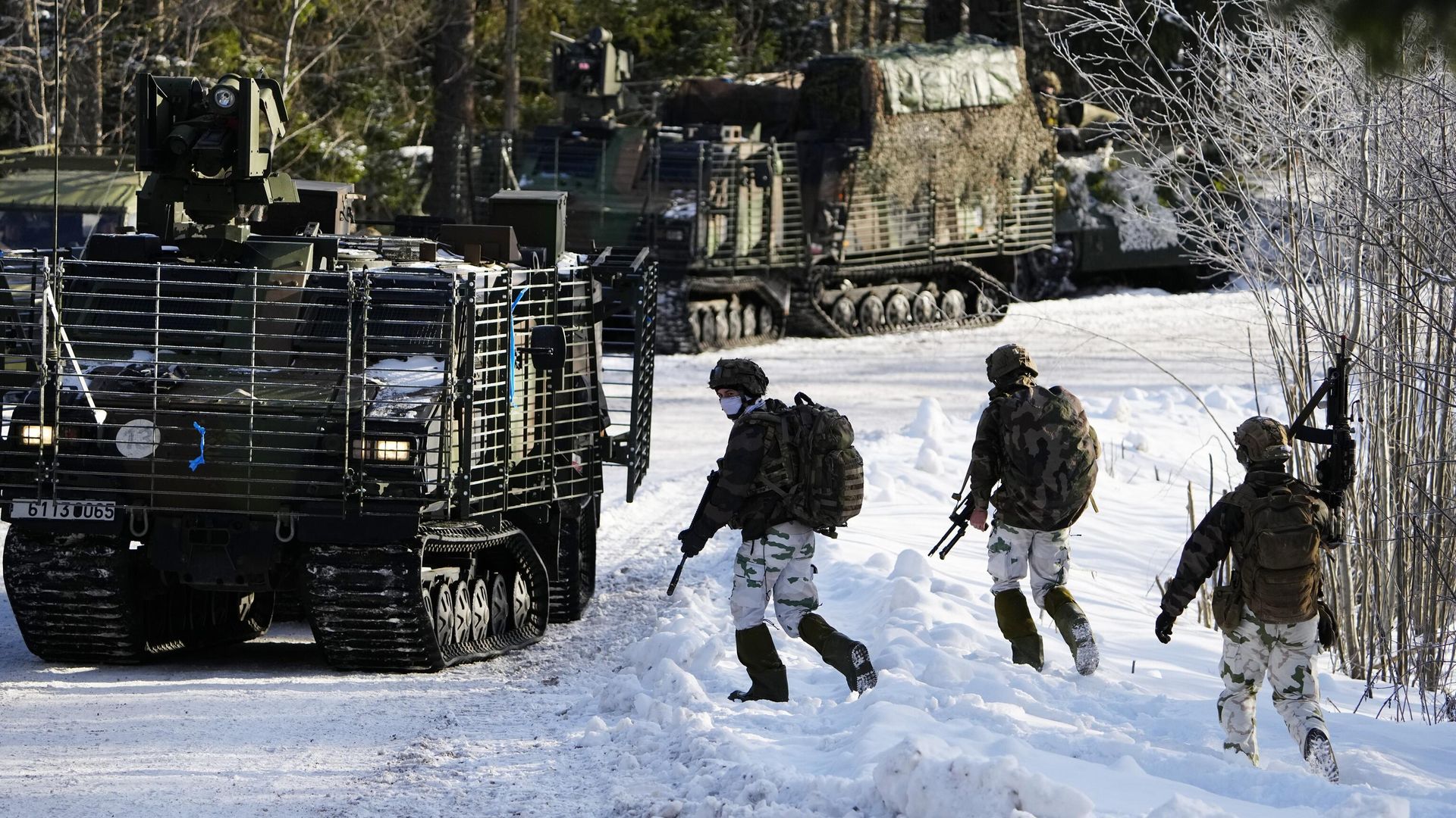 Французские военные во время учений Французские военные во время учений - РИА Новости, 1920, 29.02.2024