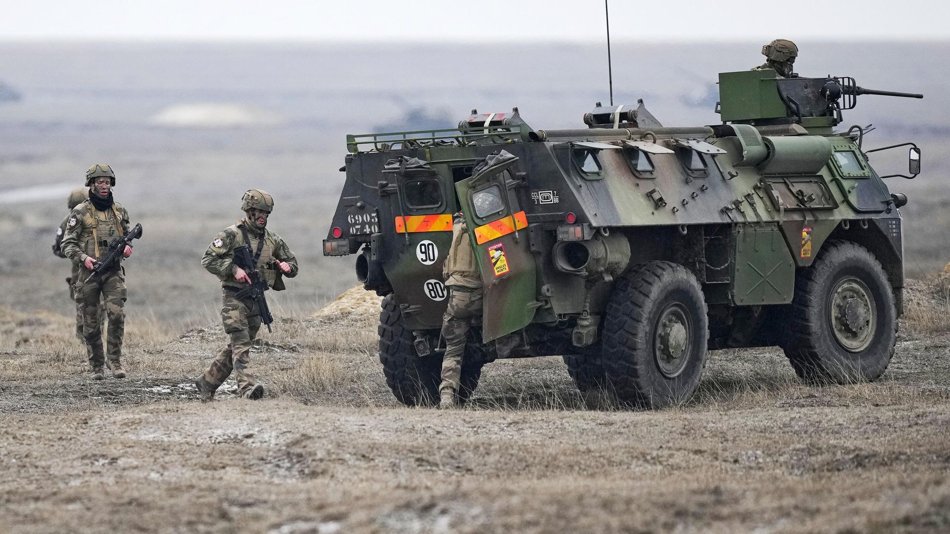 Французские военные во время учений Французские военные во время учений - РИА Новости, 1920, 07.04.2024