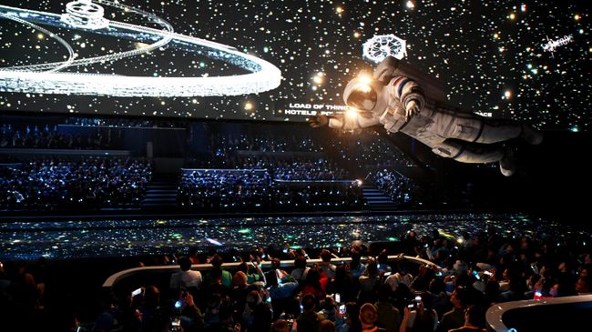 Торжественная церемония открытия турнира Игры Будущего в 2024 году