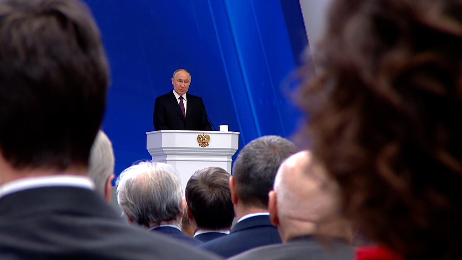 Путин о запуске нацпроекта Молодежь России Путин о запуске нацпроекта Молодежь России - РИА Новости, 1920, 29.02.2024