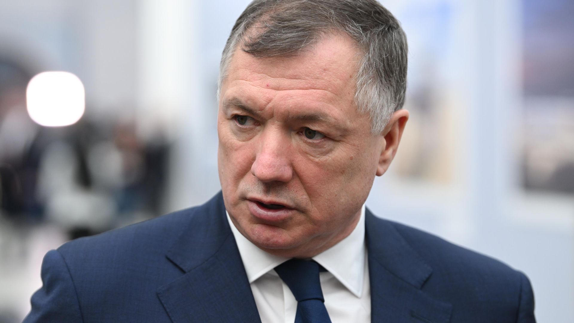 Заместитель председателя правительства РФ Марат Хуснуллин после послания президента РФ Владимира Путина Федеральному Собранию - РИА Новости, 1920, 22.04.2025