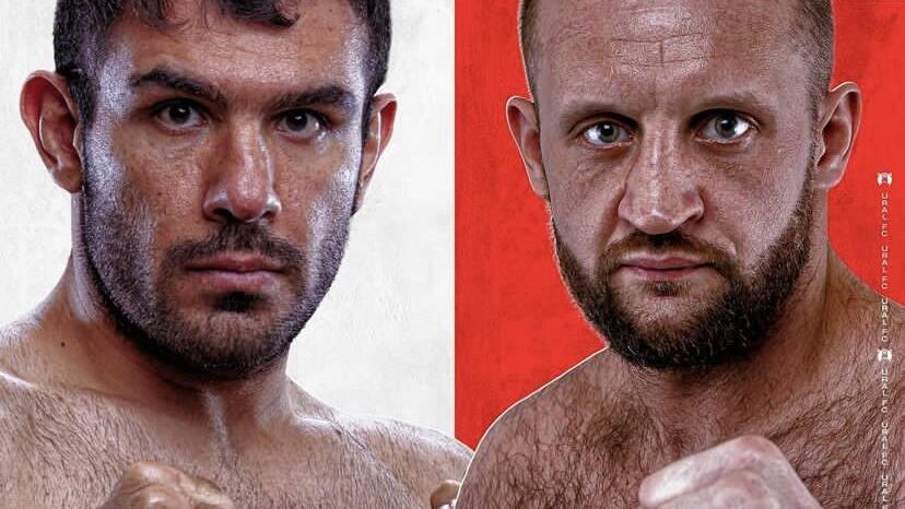 Афиша боя Хейбати - Емельяненко на турнире Ural FC 6 Афиша боя Хейбати - Емельяненко на турнире Ural FC 6 - РИА Новости, 1920, 01.03.2024