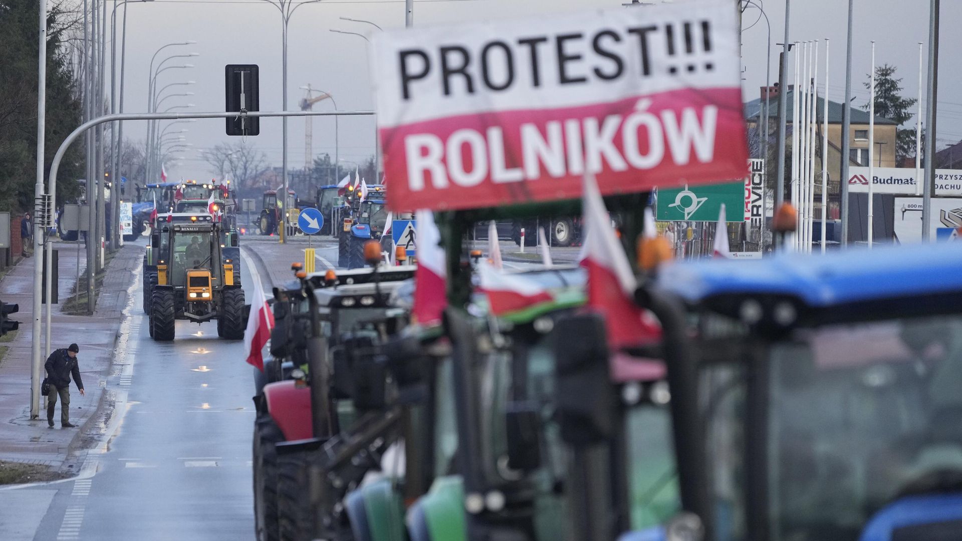 Протестующие польские фермеры Протестующие польские фермеры - РИА Новости, 1920, 29.03.2024