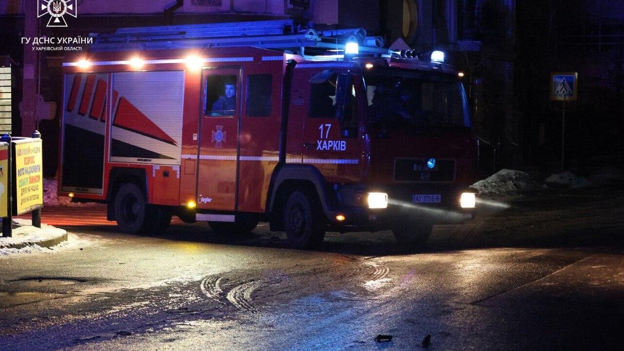 Автомобиль пожарной службы Украины Автомобиль пожарной службы Украины - РИА Новости, 1920, 05.03.2024