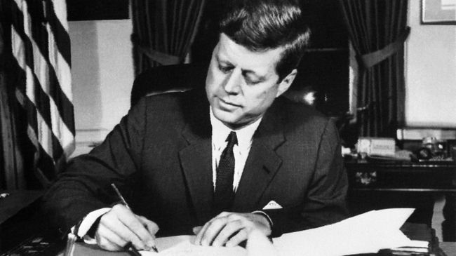 Президент США Джон Кеннеди