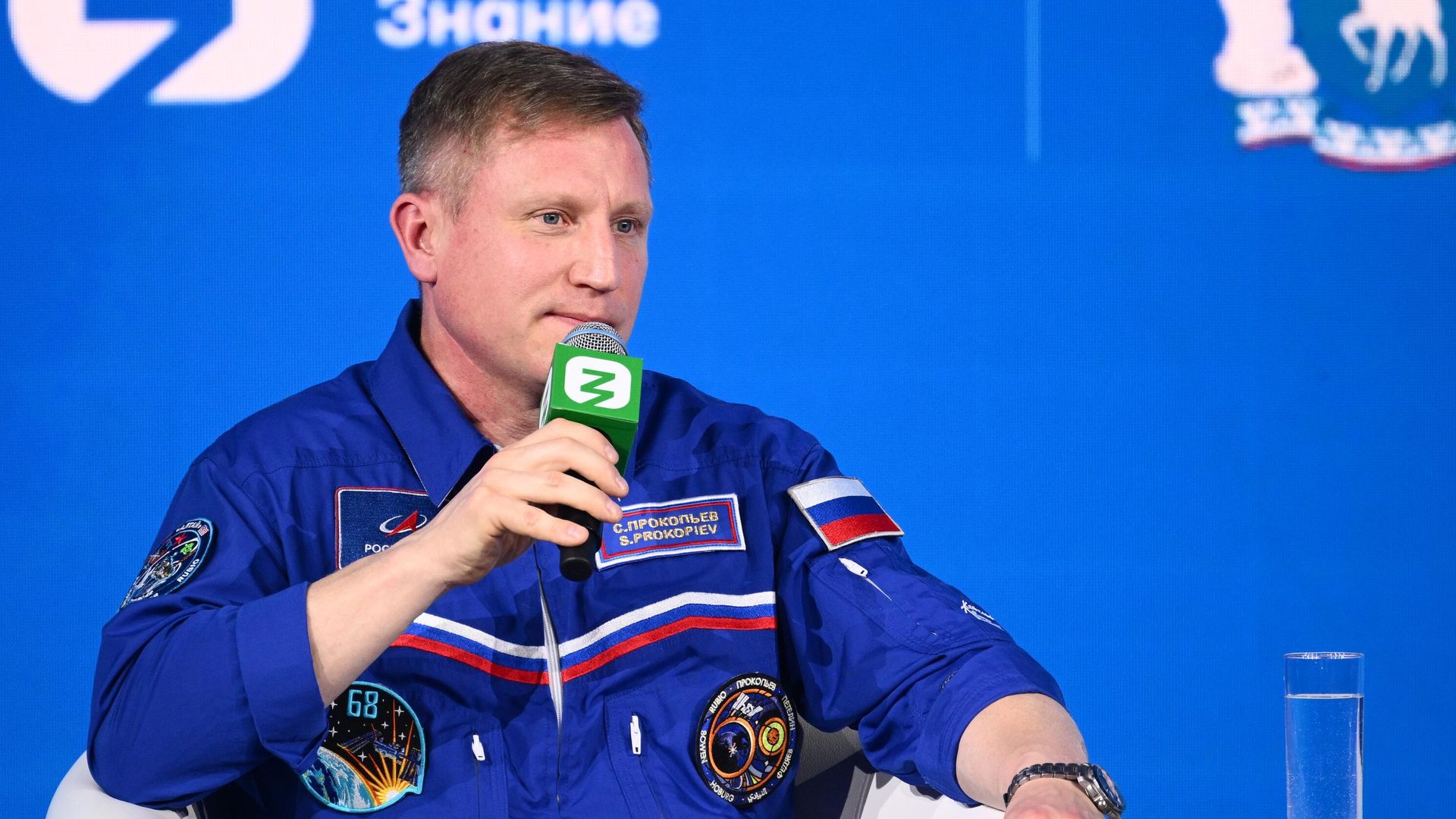 Космонавт Сергей Прокопьев на Всемирном фестивале молодежи на федеральной территории Сириус. 6 марта 2024 Космонавт Сергей Прокопьев на Всемирном фестивале молодежи на федеральной территории Сириус. 6 марта 2024 - РИА Новости, 1920, 06.03.2024