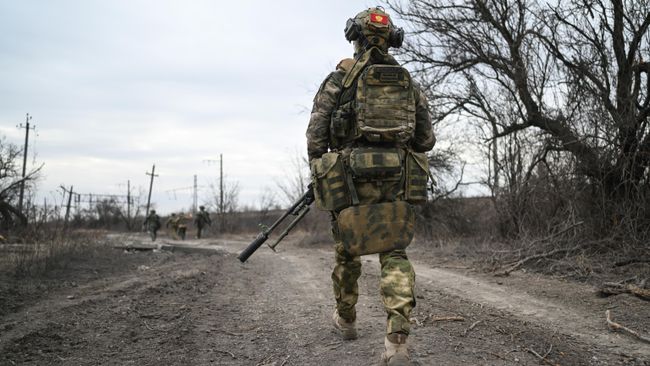 Российский военнослужащий