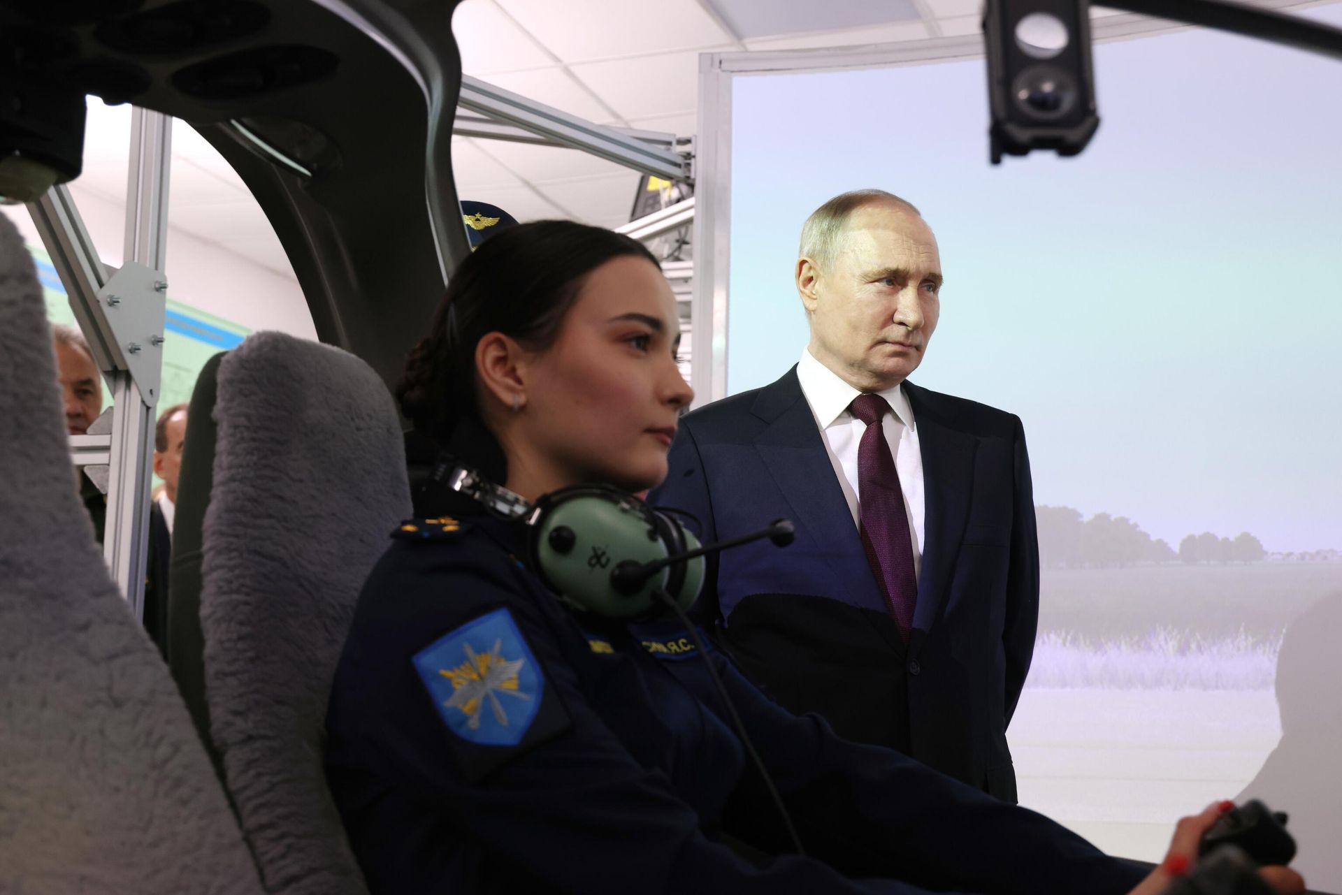 Президент РФ Владимир Путин посещает Краснодарское высшее военное авиационное училище летчиков имени Героя Советского Союза А. К. Серова Президент РФ Владимир Путин посещает Краснодарское высшее военное авиационное училище летчиков имени Героя Советского Союза А. К. Серова - РИА Новости, 1920, 27.07.2026