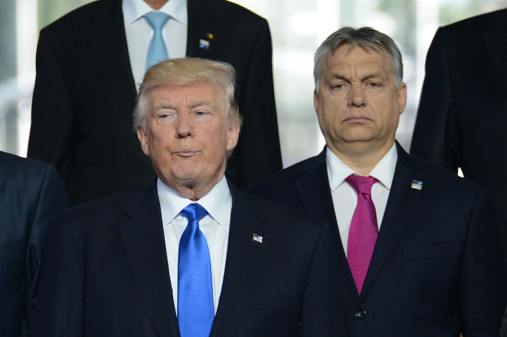 Экс-президент США Дональд Трамп и премьер-министр Венгрии Виктор Орбан (Архивное фото) Экс-президент США Дональд Трамп и премьер-министр Венгрии Виктор Орбан (Архивное фото) - РИА Новости, 1920, 12.03.2024