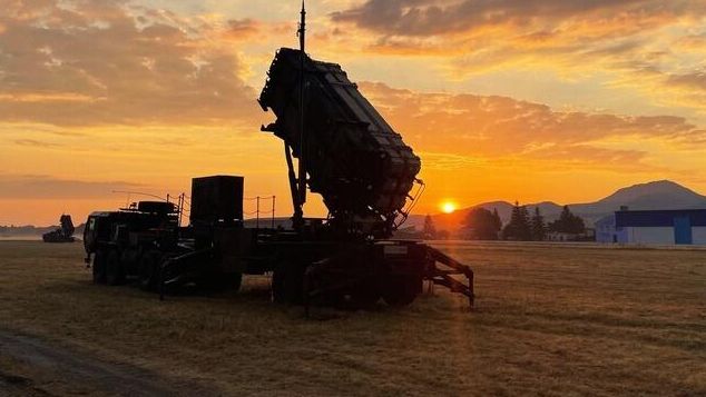 Пусковая установка зенитно-ракетных комплексов (ЗРК) Patriot Пусковая установка зенитно-ракетных комплексов (ЗРК) Patriot - РИА Новости, 1920, 18.03.2024