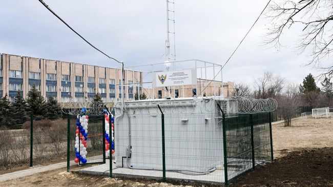 Метеостанция в Луганске Метеостанция в Луганске