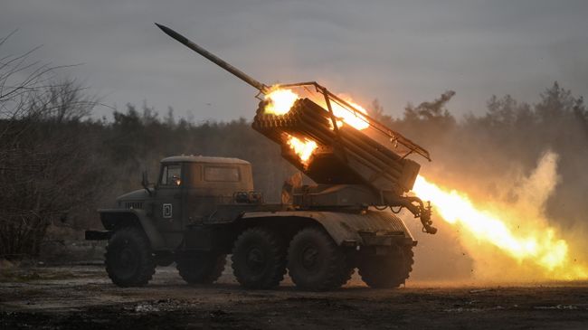 Реактивная система залпового огня БМ-21 Град
