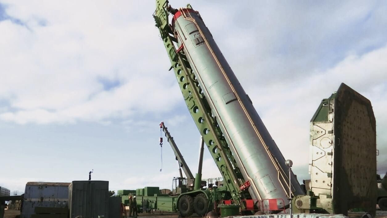 Межконтинентальная баллистическая ракета ракетного комплекса стратегического назначения Авангард Межконтинентальная баллистическая ракета ракетного комплекса стратегического назначения Авангард - РИА Новости, 1920, 09.08.2023