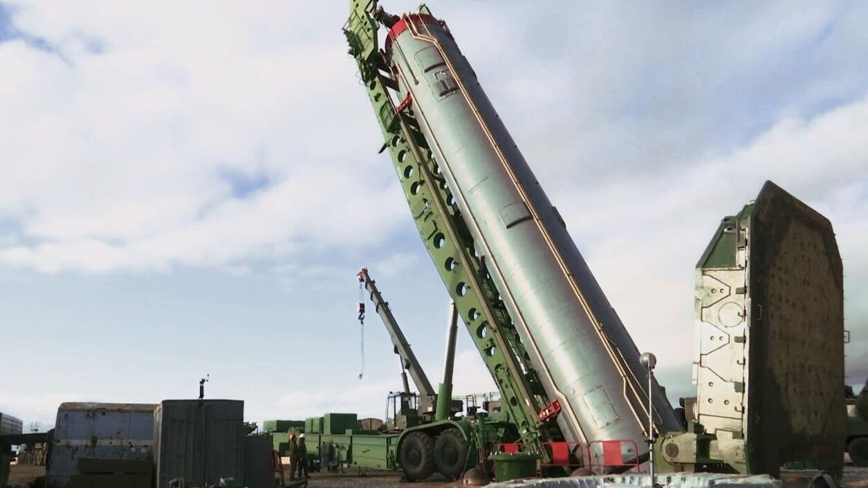 Межконтинентальная баллистическая ракета ракетного комплекса стратегического назначения Авангард  - РИА Новости, 1920, 27.01.2021