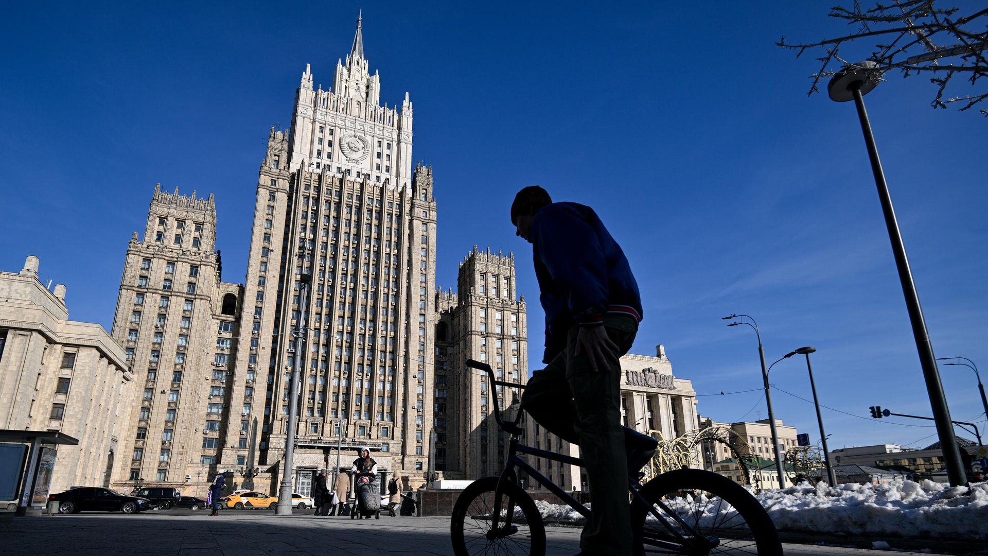 Здание Министерства иностранных дел РФ в Москве Здание Министерства иностранных дел РФ в Москве - РИА Новости, 1920, 19.03.2024