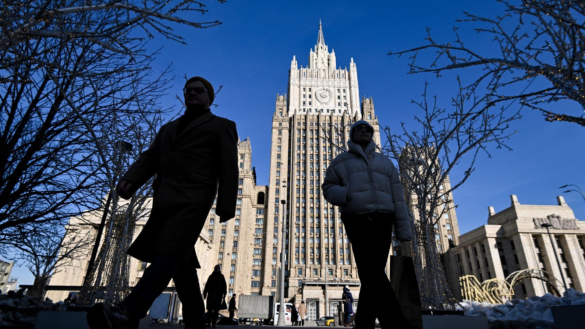 Здание Министерства иностранных дел России в Москве Здание Министерства иностранных дел России в Москве - РИА Новости, 1920, 07.05.2025