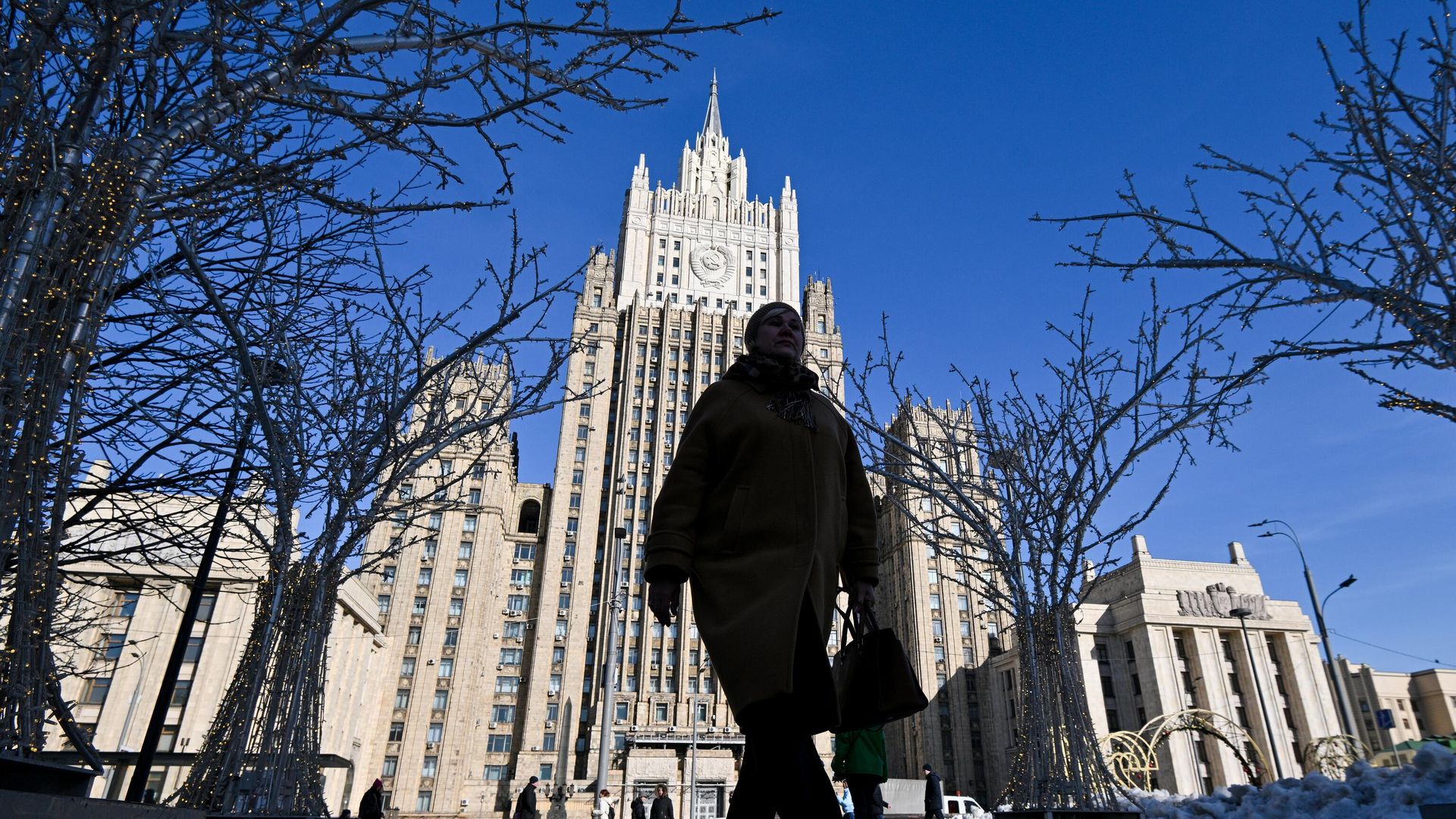 Здание Министерства иностранных дел РФ в Москве - РИА Новости, 1920, 18.04.2024