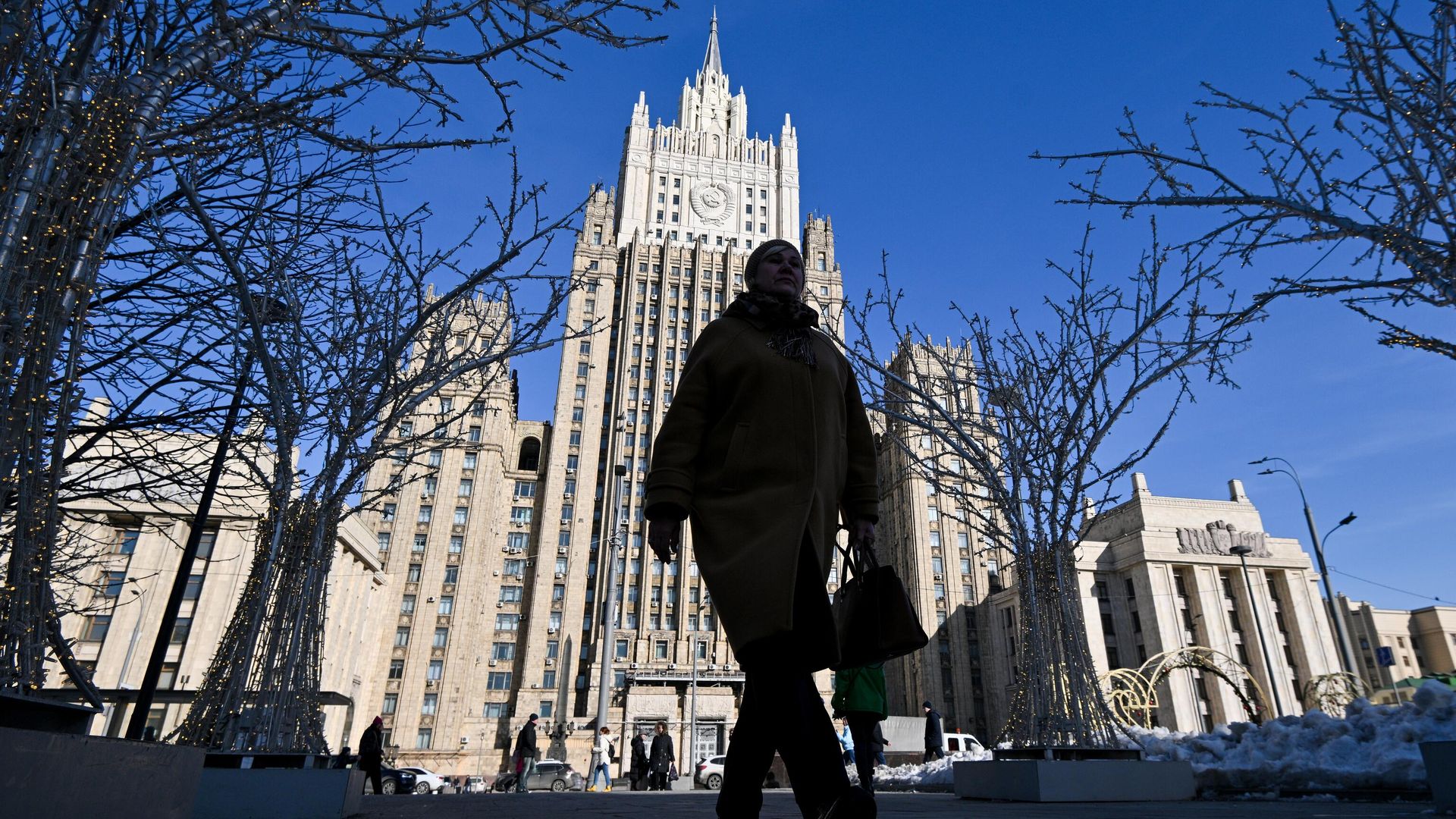 Здание Министерства иностранных дел РФ в Москве Здание Министерства иностранных дел РФ в Москве - РИА Новости, 1920, 16.04.2024