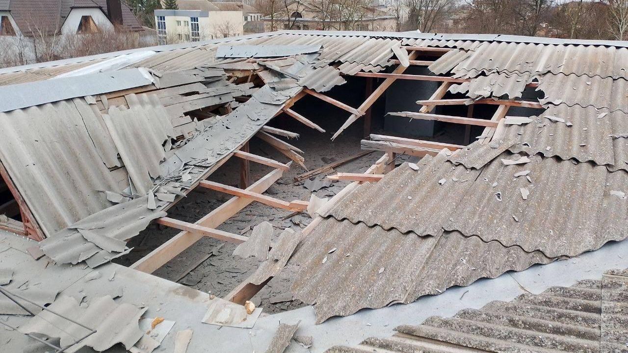 Последствия удара по избирательному участку в Херсонской области Последствия удара по избирательному участку в Херсонской области - РИА Новости, 1920, 15.03.2024