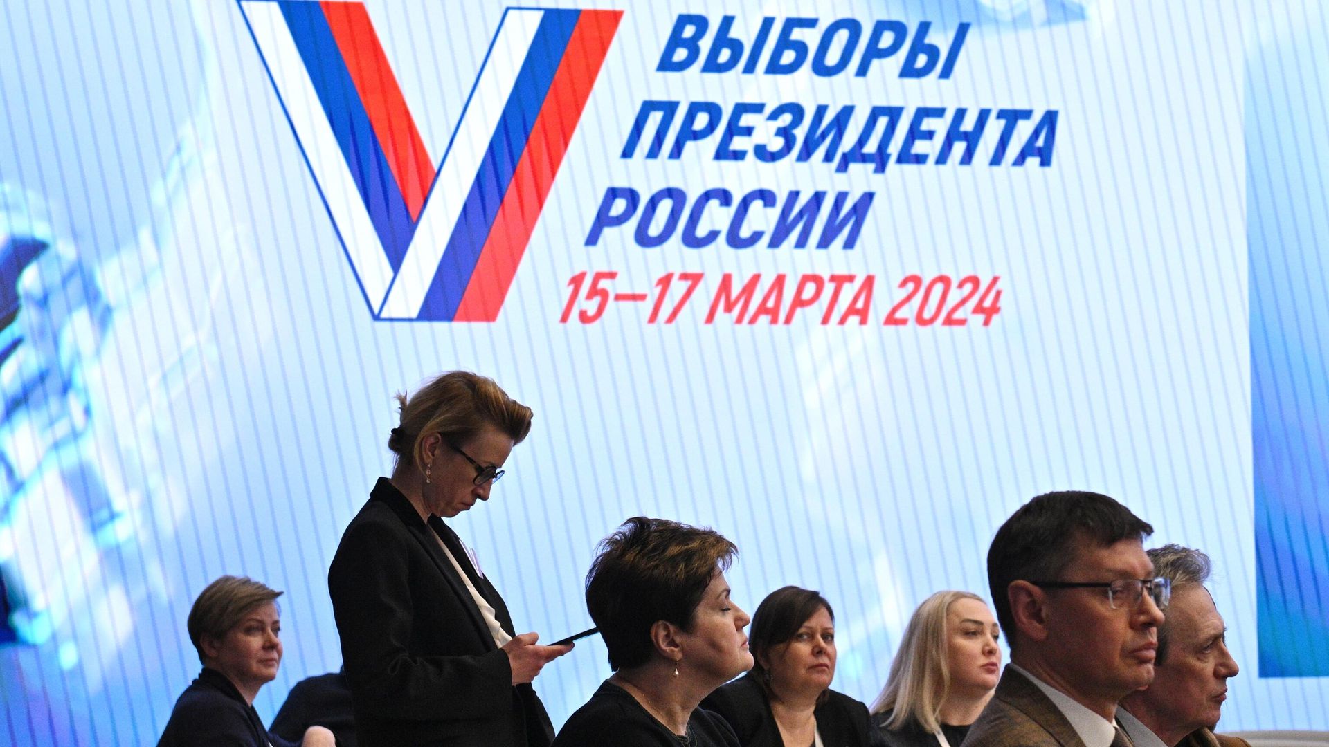 Работа Информационного центра ЦИК РФ Работа Информационного центра ЦИК РФ - РИА Новости, 1920, 16.03.2024