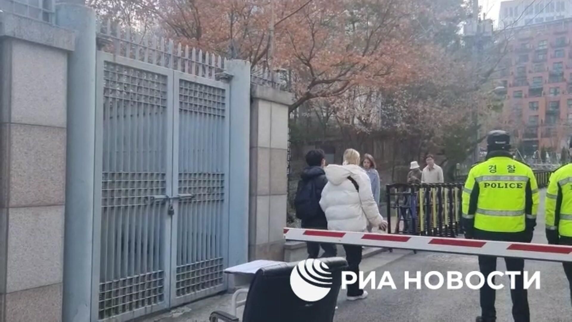 Избирательные участки на выборах президента России в Южной Корее Избирательные участки на выборах президента России в Южной Корее - РИА Новости, 1920, 17.03.2024