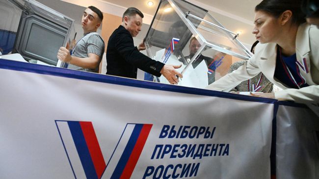 Подсчет голосов на выборах президента РФ 