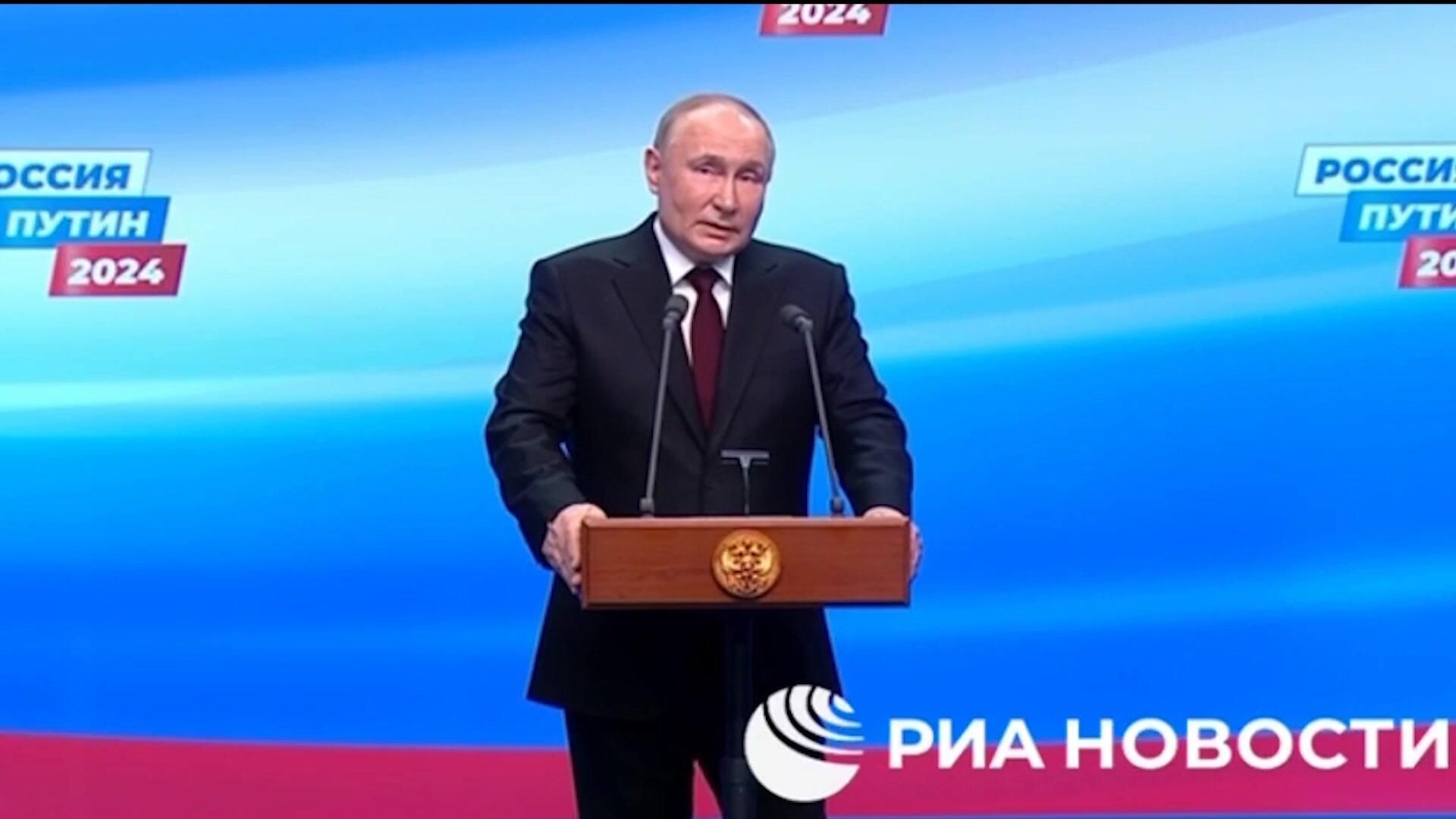 Владимир Путин о смерти Навального Владимир Путин о смерти Навального - РИА Новости, 1920, 18.03.2024