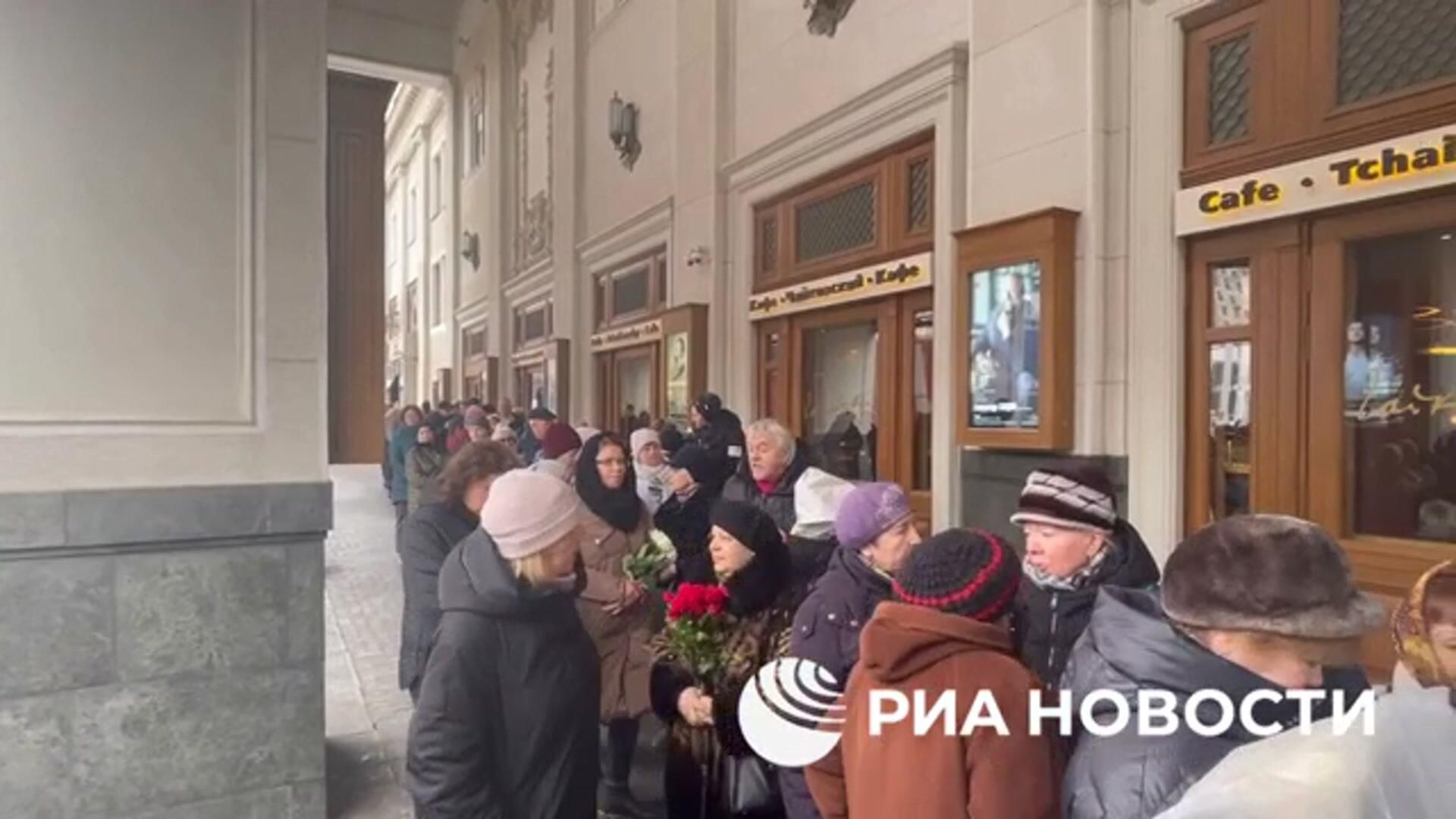 Прощание с Александром Ширвиндтом Прощание с Александром Ширвиндтом - РИА Новости, 1920, 18.03.2024