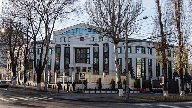 Здание посольства РФ в Кишиневе Здание посольства РФ в Кишиневе
