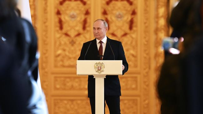 Президент РФ Владимир Путин проводит встречу со своими доверенными лицами в Кремле Президент РФ Владимир Путин проводит встречу со своими доверенными лицами в Кремле