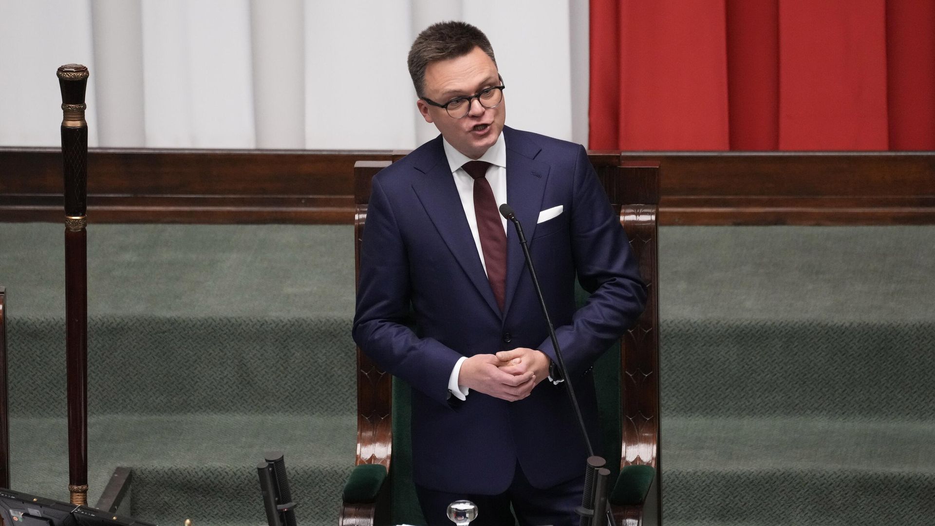 Спикер сейма Польши Шимон Холовня Спикер сейма Польши Шимон Холовня - РИА Новости, 1920, 13.05.2024