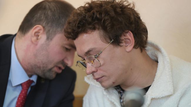 Актер Никита Кологривый на заседании суда по делу о дебоше, который он устроил в одном из баров Новосибирска 20 марта Актер Никита Кологривый на заседании суда по делу о дебоше, который он устроил в одном из баров Новосибирска 20 марта