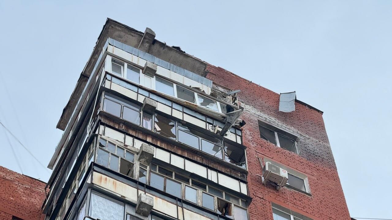 Последствия обстрела Белгорода Последствия обстрела Белгорода - РИА Новости, 1920, 21.03.2024