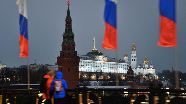Вид на Московский Кремль с Большого Каменного моста