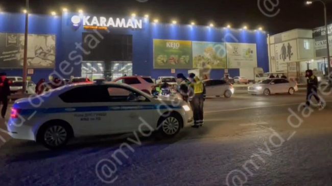 Место происшествия, где пьяный автомобилист сбил ребенка в Дагестане. 22 марта 2024