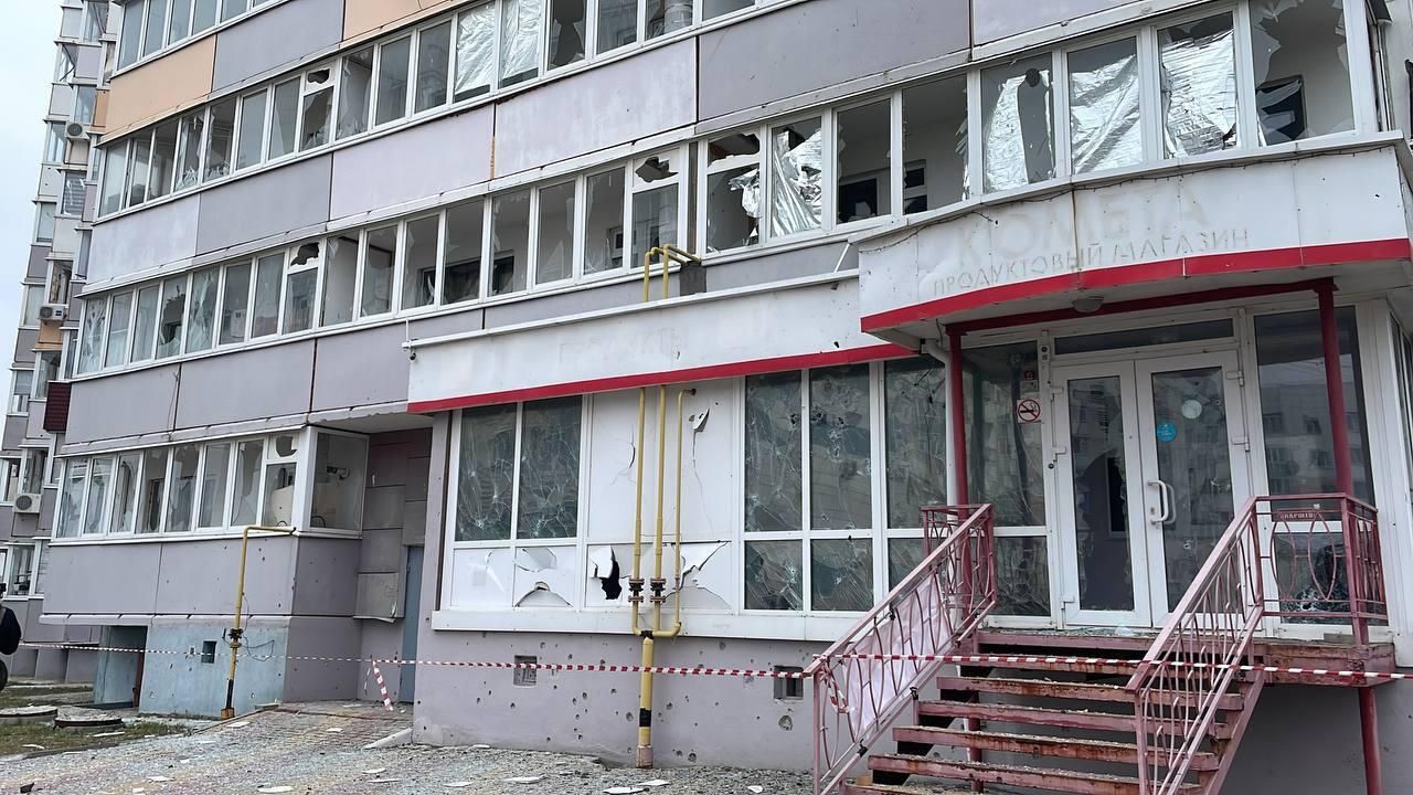 Последствия обстрела со стороны ВСУ в Белгороде Последствия обстрела со стороны ВСУ в Белгороде - РИА Новости, 1920, 22.03.2024
