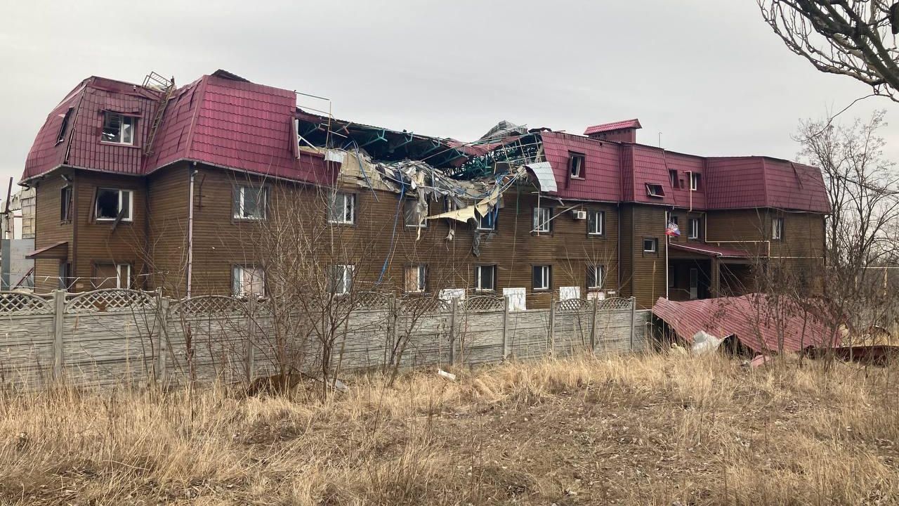 Здание в Горловке, разрушенное в результате обстрела ВСУ Здание в Горловке, разрушенное в результате обстрела ВСУ - РИА Новости, 1920, 25.03.2024