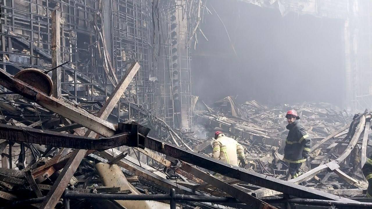 Последствия теракта в Крокус Сити Холле Последствия теракта в Крокус Сити Холле - РИА Новости, 1920, 02.04.2024