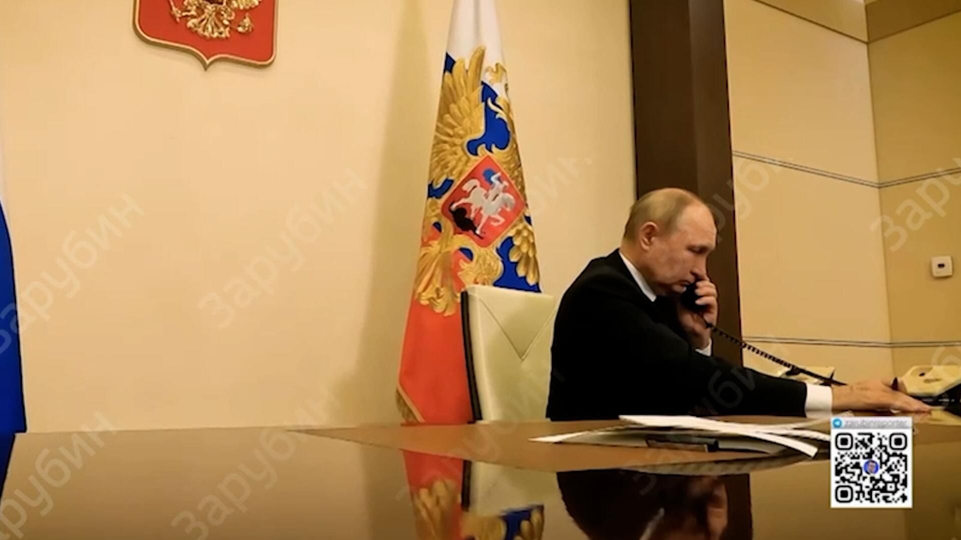 Видео работы Путина после теракта в Крокусе Видео работы Путина после теракта в Крокусе - РИА Новости, 1920, 24.03.2024