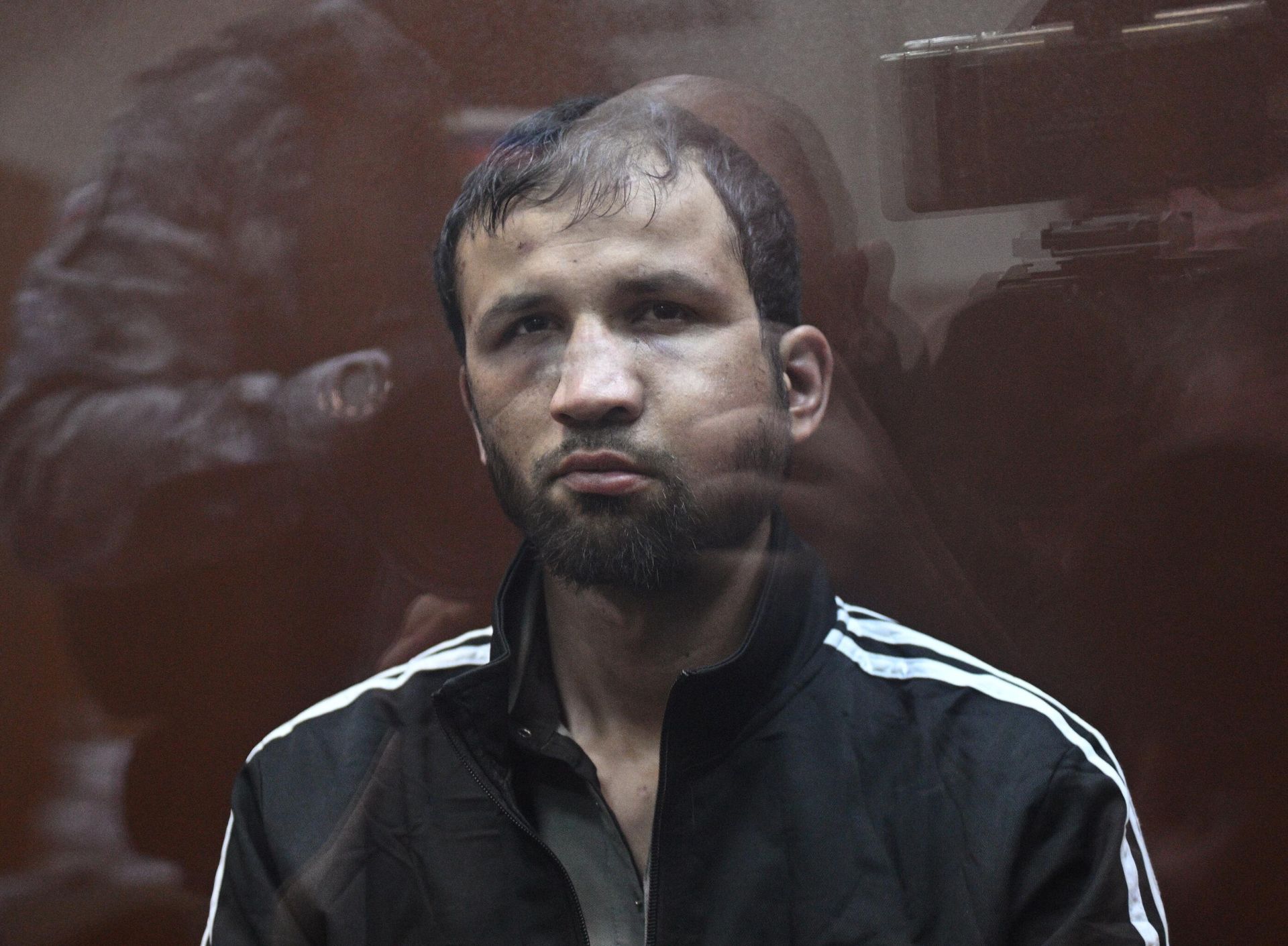 Фаридуни Шамсидин, задержанный по подозрению в террористическом акте в Крокус Сити Холл, в здании Басманного суда Москвы - РИА Новости, 1920, 11.03.2026
