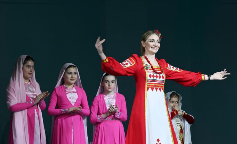 Выставка Россия. Концерт Вечер в ауле