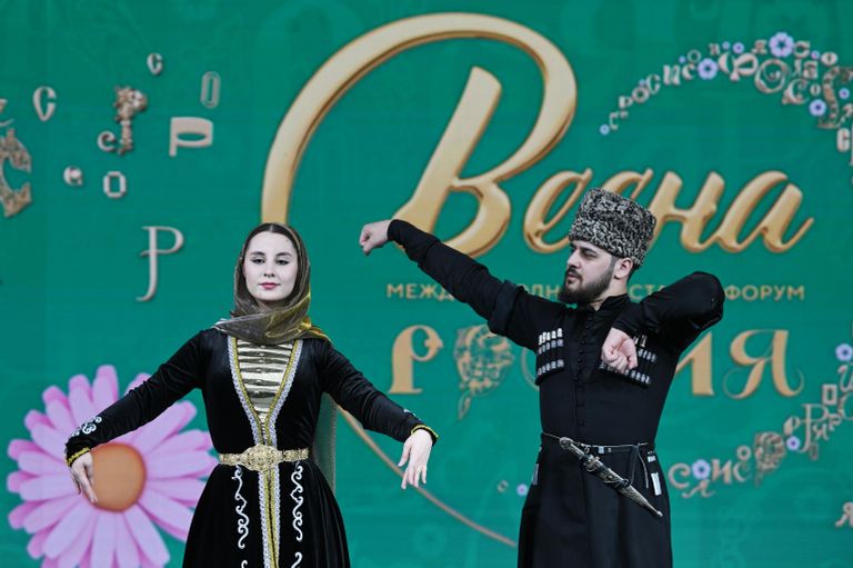 Выставка Россия. Концерт Вечер в ауле