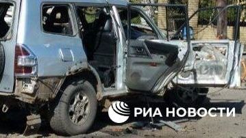 Место взрыва автомобиля в Старобельске Место взрыва автомобиля в Старобельске - РИА Новости, 1920, 01.04.2024