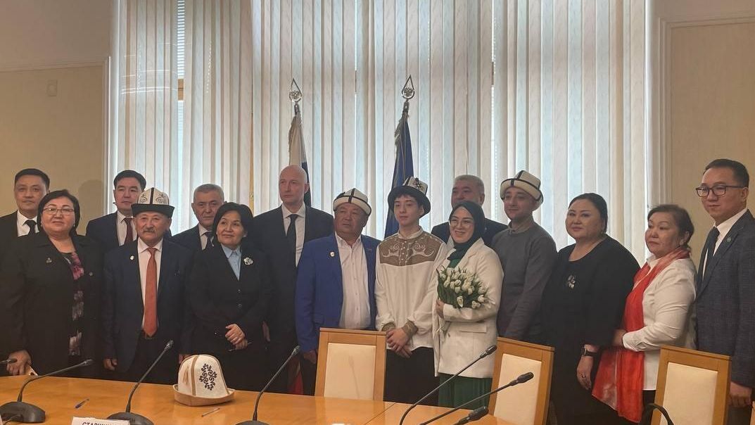 Награждение Ислама Халилова грантом на обучение в вузе, состоявшееся в Госдуме. 2 апреля 2024 Награждение Ислама Халилова грантом на обучение в вузе, состоявшееся в Госдуме. 2 апреля 2024 - РИА Новости, 1920, 02.04.2024