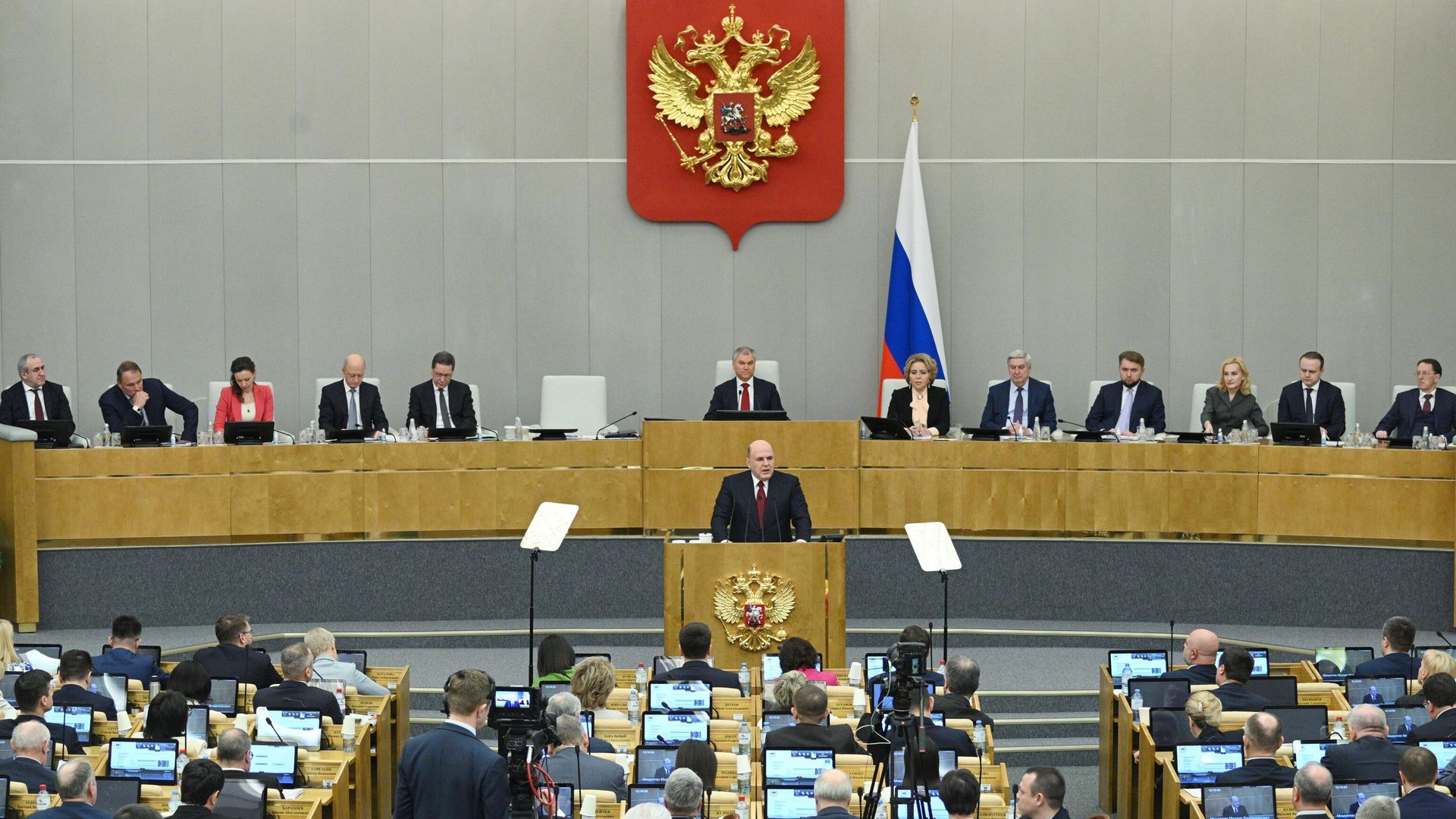 Председатель правительства РФ Михаил Мишустин Председатель правительства РФ Михаил Мишустин - РИА Новости, 1920, 03.04.2024
